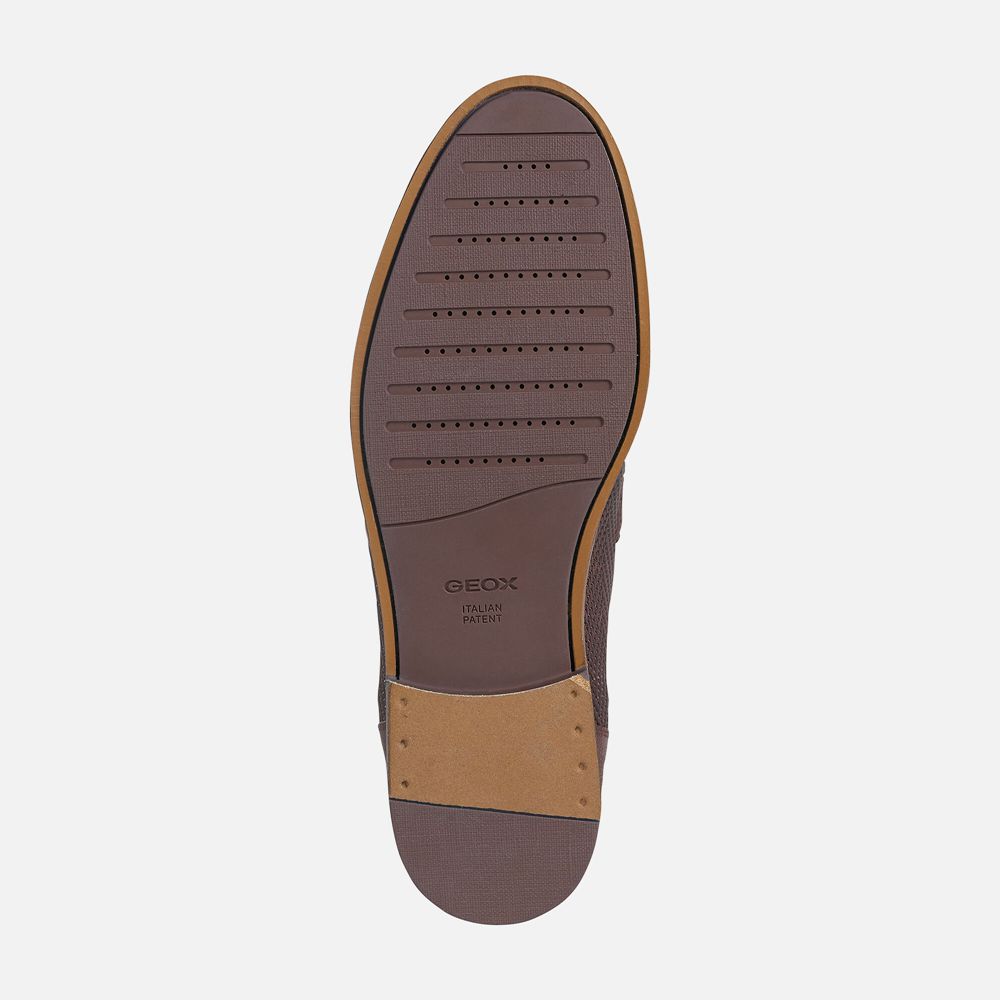 Mocassin Geox Bayle - Marron Foncé - Homme 721596-SCL